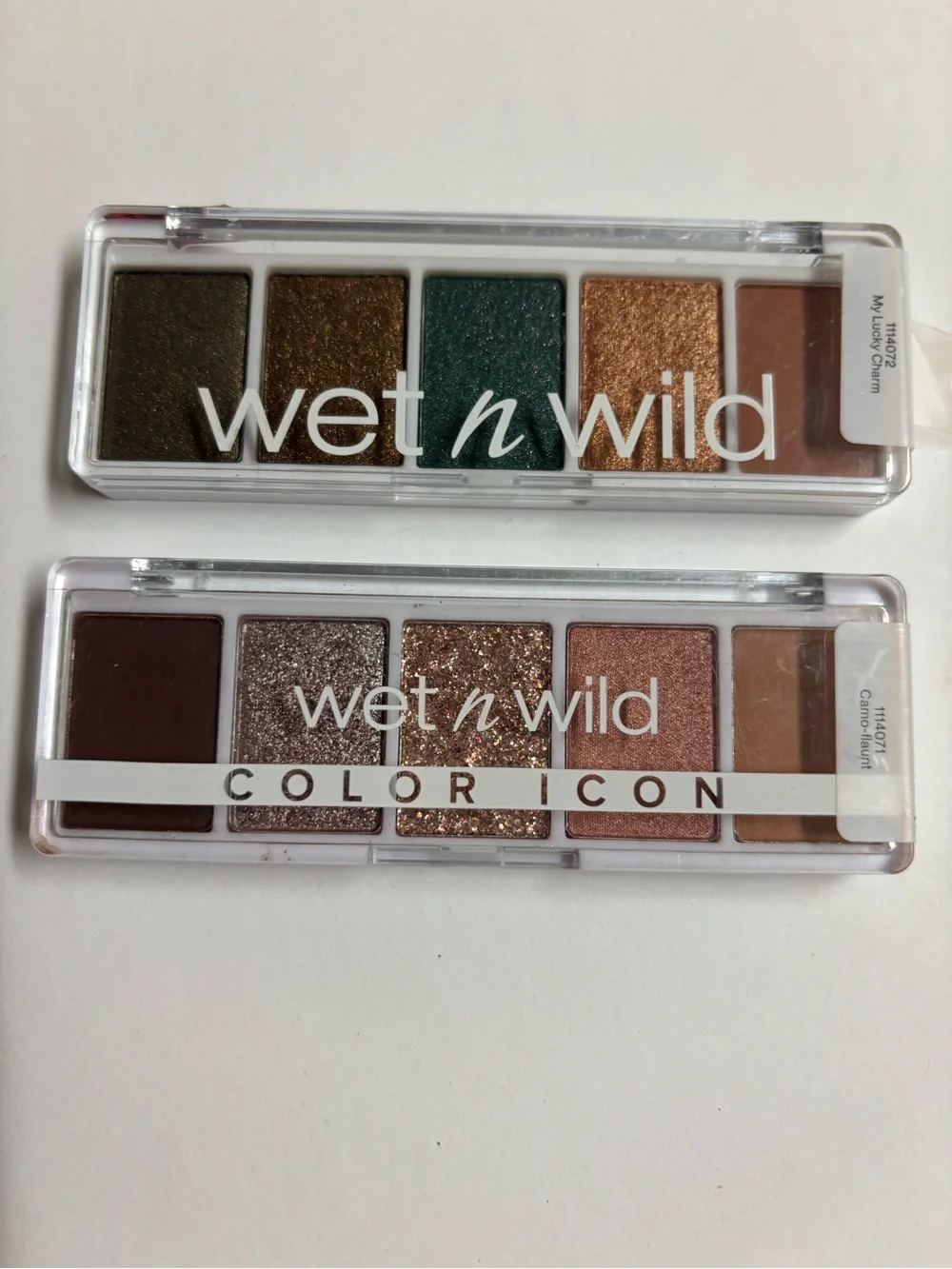 wet n wild Dual Palette Set — Green, Gold, Copper & Rose Tones